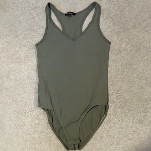 Fashion Nova green body suit